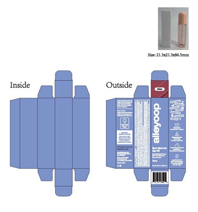 Dosage And Administration (Alleyoop Lip Oil Hazy)